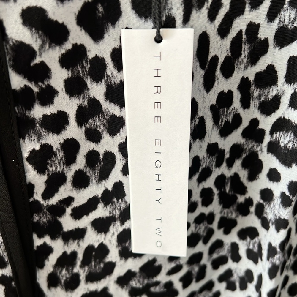 Three Eighty Two Harper Keyhole Leopard Print Tan… - image 3